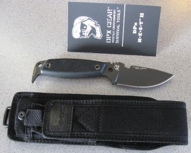   II 2.0 Assault Fixed Blade Knife Survival Tool & Nylon Sheath  