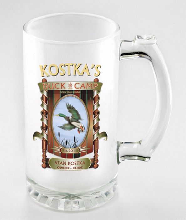 Frosted Glass Sports Beer Mug Groomsman Wedding Gift  