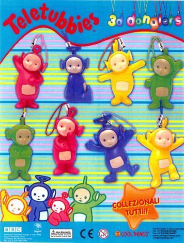 Teletubbies   3d Danglers Cool Things (serie completa)  