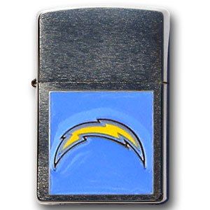 SAN DIEGO CHARGERS NFL BRUSHED CHROME ZIPPO LIGHTER  