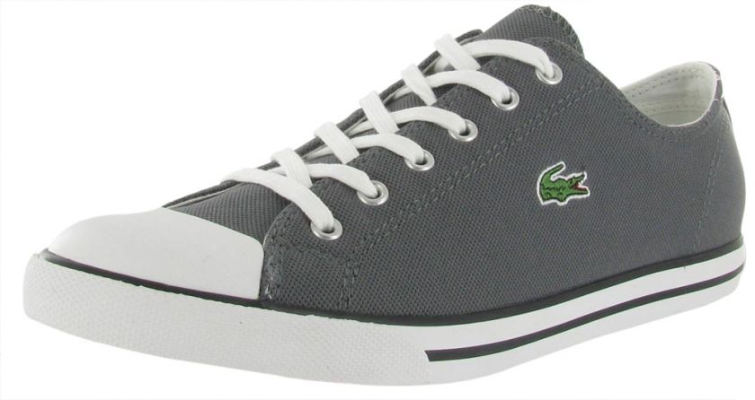 LACOSTE L27 SRM Mens Low Top Canvas Lace Up Retro Fashion Sneakers 