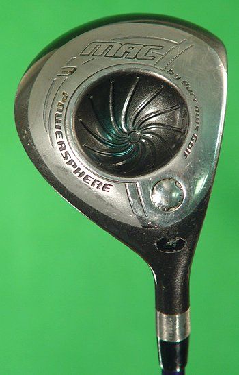 Mac Burrows Powersphere 3 Wood Fujikura HF 7 Graphite Stiff  