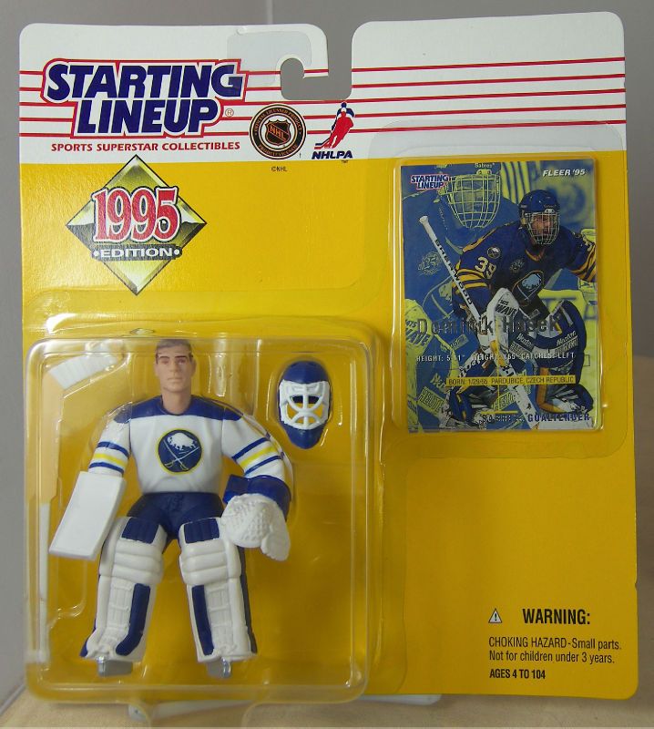 STARTING LINEUP HOCKEY FIGURE DOMINIK HASEK 1995 SABRES  