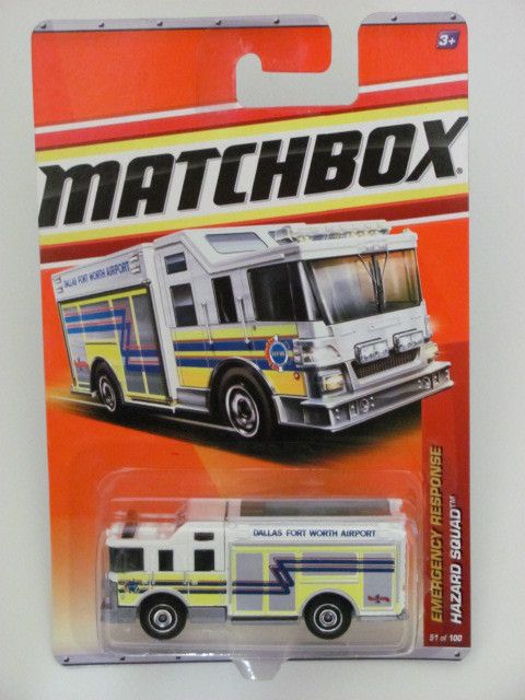 MATCHBOX 2011 EMERGENCY RESPONSE #51/100 HAZARD SQUAD  