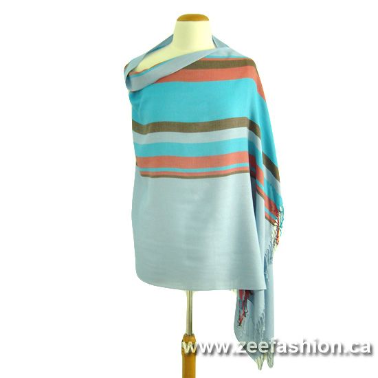 CARI PASHMINA SILK CASHMERE SCARF SHAWL &WRAP  