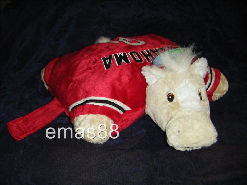 My Pillow Pets OU Sooner College Team Brand New Ready to Ship As 