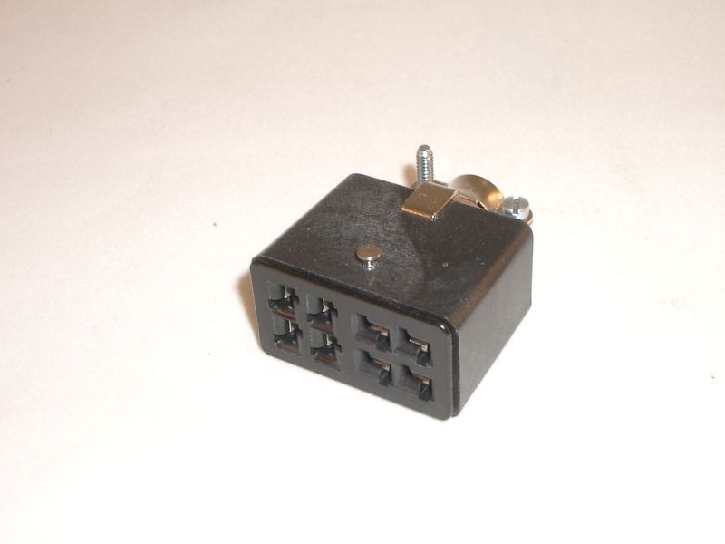 CINCH JONES AC DC POWER CONNECTOR 8 pin SOCKET 3308 CCT  