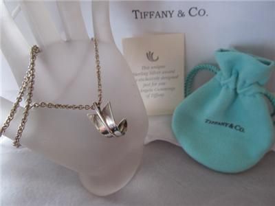 Vintage Tiffany & Co.Wave Sterling Silver Necklace  