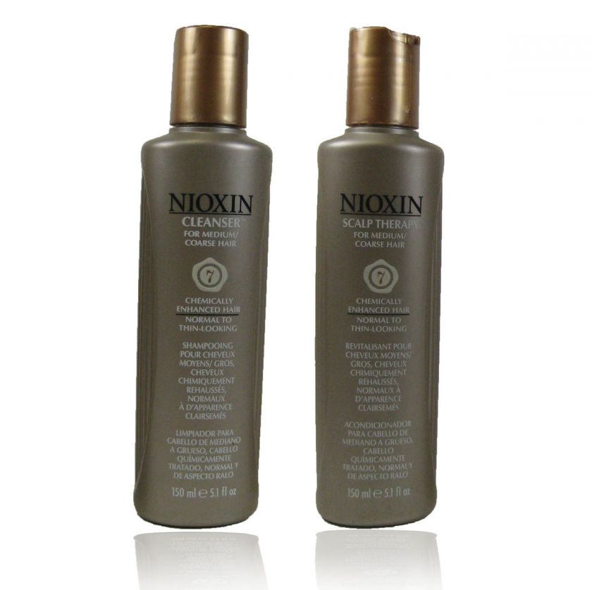 Nioxin System 7 Cleanser and Scalp Therapy Duo 5.1oz each 686919119462 