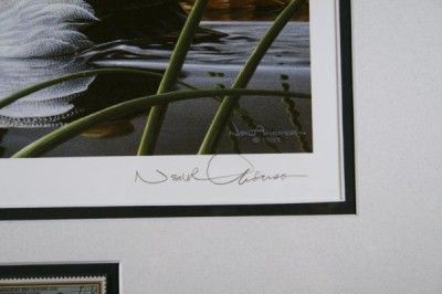   NEAL ANDERSON Lesser Scaup Conservation Edition Stamp Print  