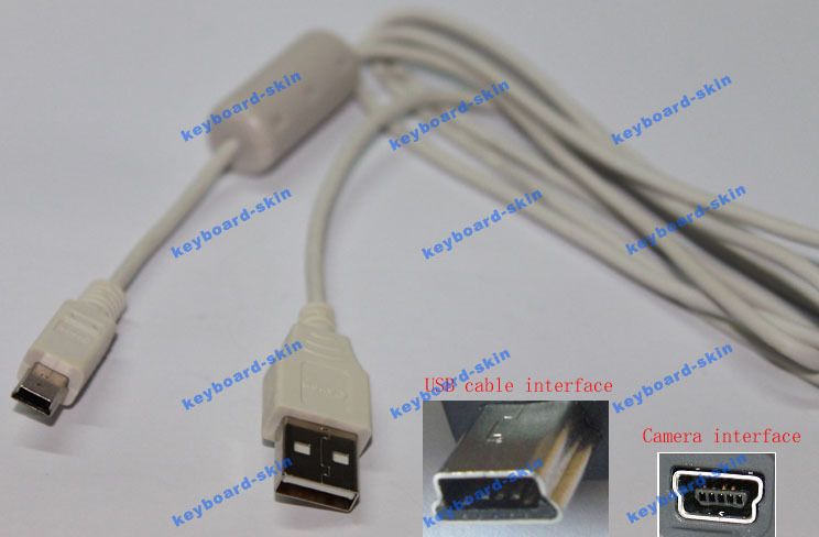 USB Cable/Cord for canon SD630 SD700 SD750 SD770 SD790  