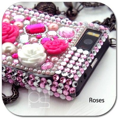 BLING RHINESTONE CASE VERZION DROID X MOTOROLA MB810  