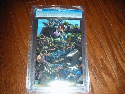 TRANSFORMERS GENERATION 1 #1 AUTOBOT COVER   CGC 9.4  