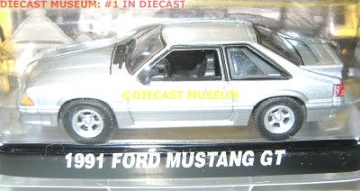 1991 91 FORD MUSTANG GT 5.0 FOXBODY GREENLIGHT GL DIECAST RARE  