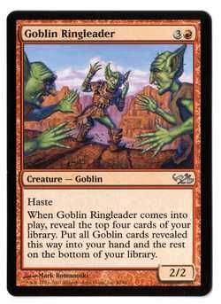 MTG 1X DUEL DECKS ELVES VS. GOBLINS GOBLIN RINGLEADER  