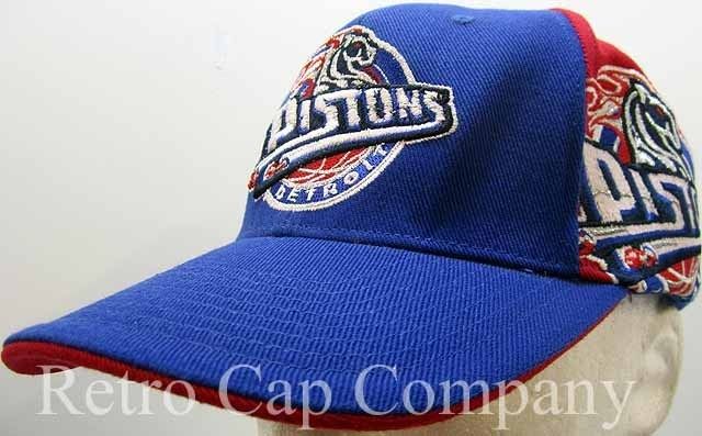 DETROIT PISTONS VINTAGE RETRO SNAPBACK CAP  