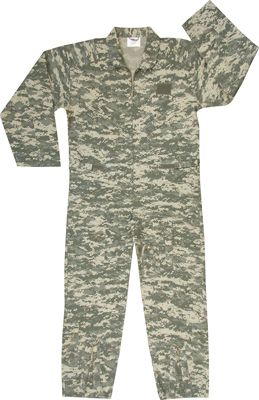 MENS ACU DIGI FLIGHTSUIT SIZES SMALL   3 XL AVAILABLE  