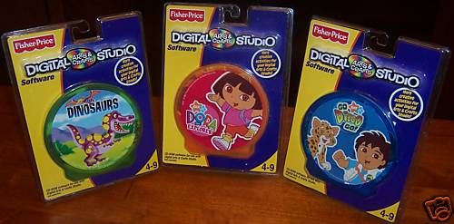 Fisher Price   Digital Arts & Craft Studio   Dora Qty.3  