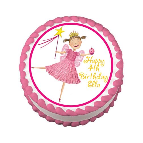 PINKALICIOUS Edible Cake Image Party Topper Decoration  