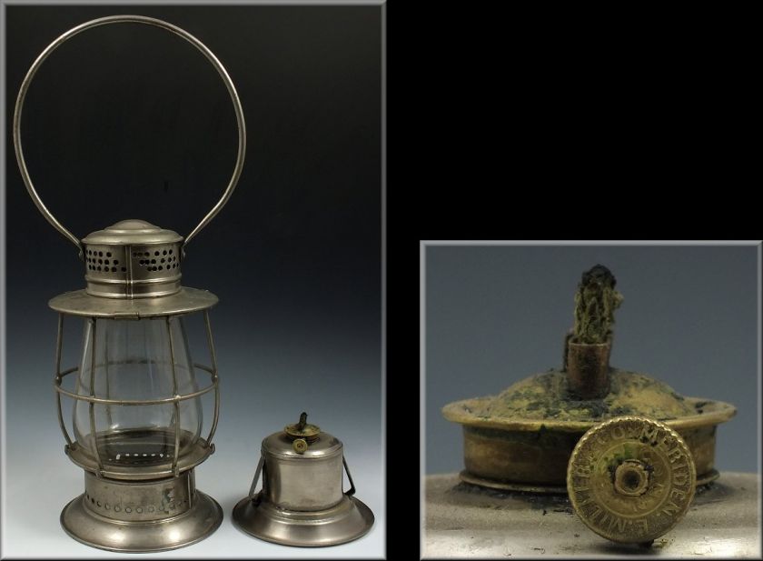 19thC Howard & Morse New York Fireman‘s Presentation Lantern  