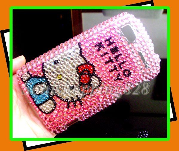 Hello Kitty Bling Hard Case HTC Sensation 4G G14 Pink @  