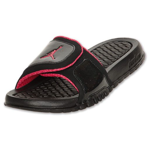 AIR JORDAN SANDALS HYDRO 2 (GS) JUNIOR SIZES BLACK / PINK 313194 002 