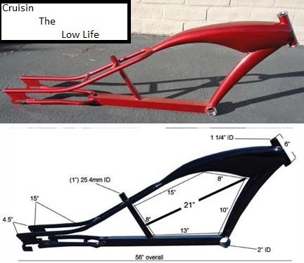 frame lowrider limo 26