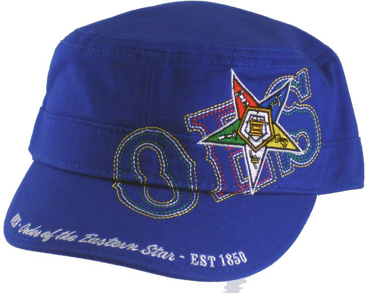 Eastern Star Divine Captains Cadet Cap  