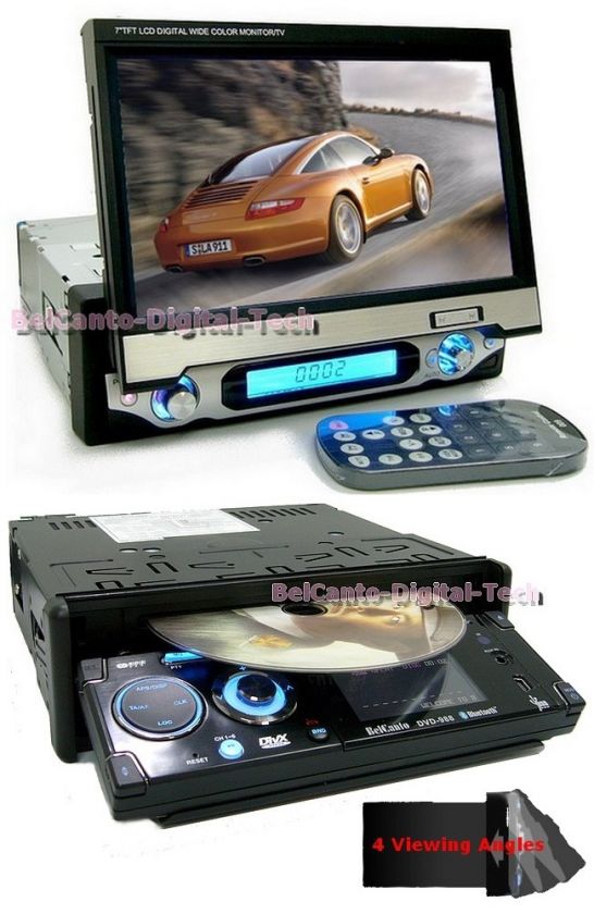 BelCanto AUTORADIO DVD BLUETOOTH RDS TV IPOD + 7 TFT  