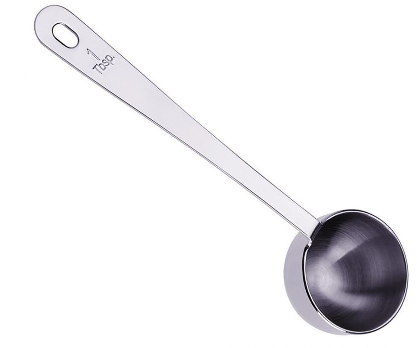 Extra Long Handle Stainless Steel Coffee Scoop  