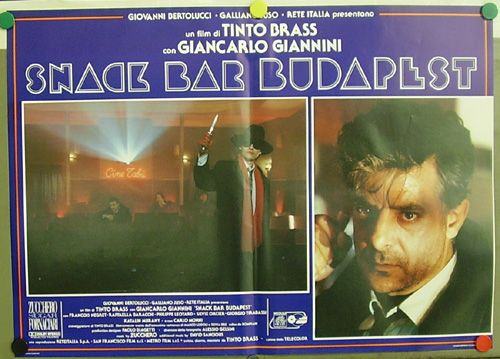 db13 SNACK BAR BUDAPEST TINTO BRASS 8 c/o POSTER ITALY  