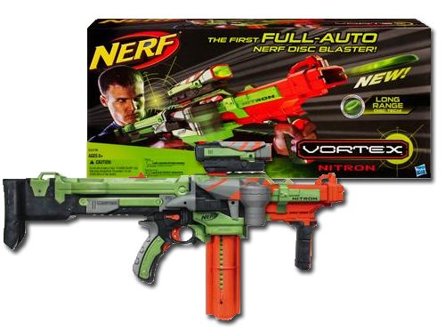 Hasbro Nerf Vortex Nitron Blaster Gun 32218  