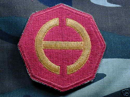 old WWII U.S. Army Hawaiian Command shoulder patch  