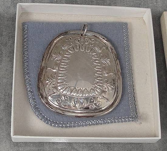 Vintage 1976 TOWLE Sterlilng Silver Twelve Days of Christmas Ornament 