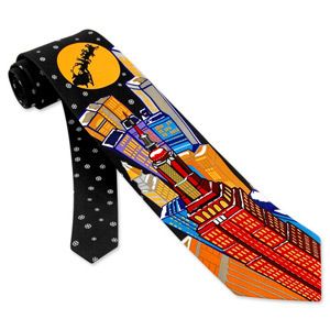 Halloween spooky eyes tie