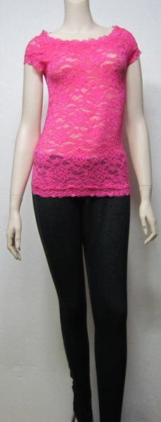 Victorias Secret lace tee XS XL  