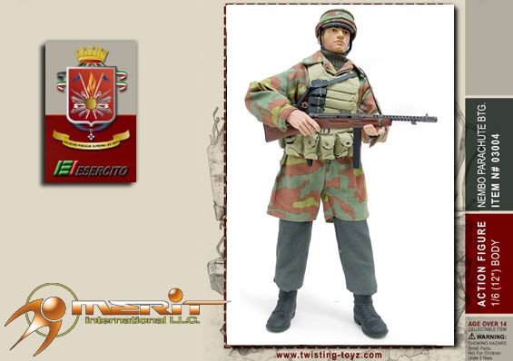 Armoury Twisting Toyz WWII 1/6 scale 12 Italy Ermanno  