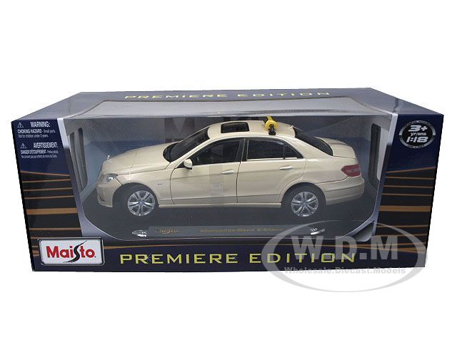   car model of Mercedes E Class German Taxi die cast car model by Maisto