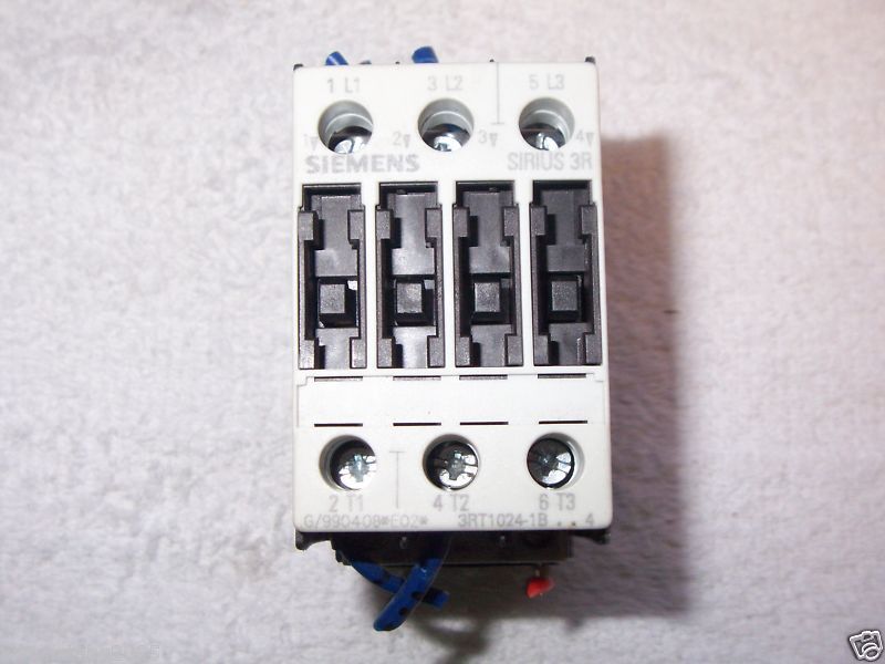 SIEMENS SIRIUS 3R 3RT1024 1B 3RT10241B CONTACTOR RELAY  