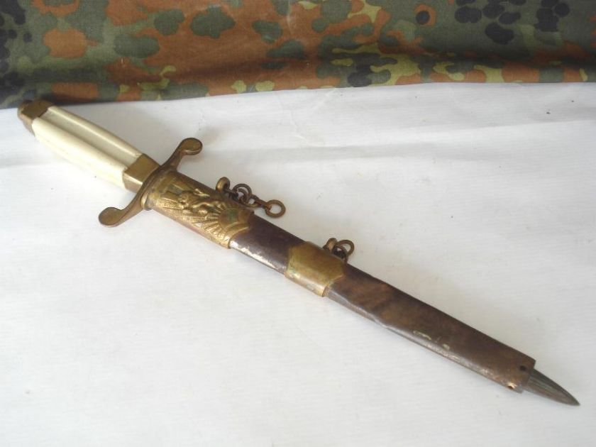 ORIGINAL GERMAN ALLY OFFICER’S PARADE DAGGER   RARE  