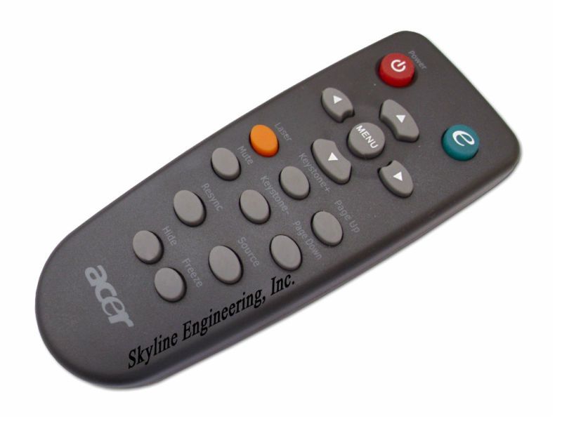 Acer Projector Remote Control PD125D PD525D Monitor  