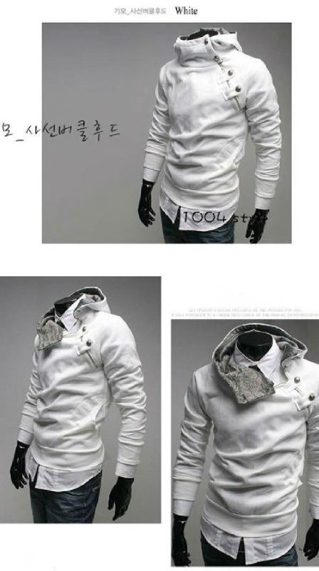   Coat Mens Jacket Slim Sexy Top Designed Hoody M L XL XXL #MENC1  