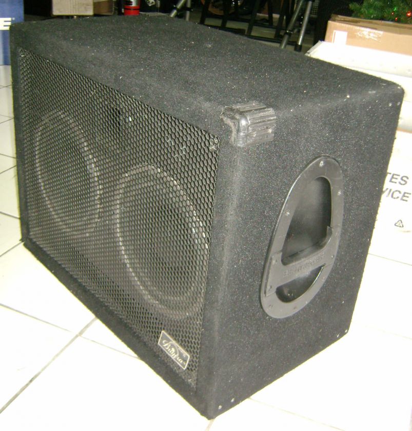 Behringer UltraBass BA210 2 x 10 Bass Speaker Cabinet Enclosure w 