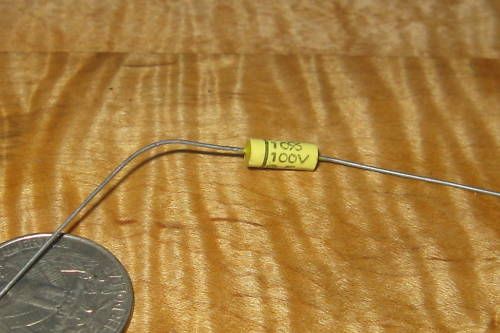 Capacitors 1 GE .0022 uF 100 VDC NOS  