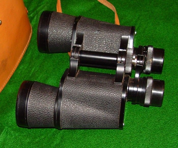 SUNSET FIELD GLASSES / BINOCULAR VINTAGE 7X50 USED NICE  