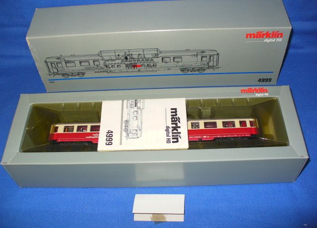 MARKLIN DIGITAL HO #4999 PANORAMA VISTA DOME CAR WITH FUNCTIONS NO 