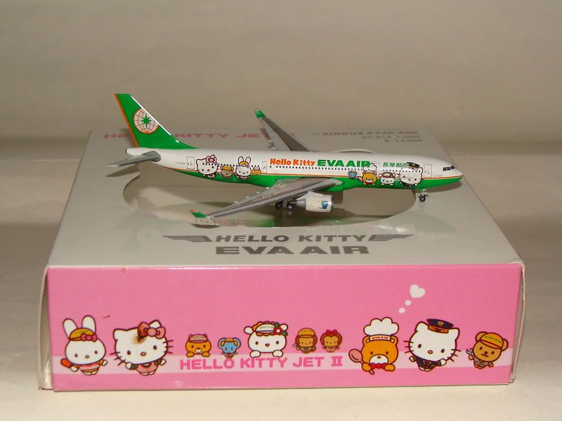 Herpa Wings 500 Eva Air A330 200 Hello Kitty   
