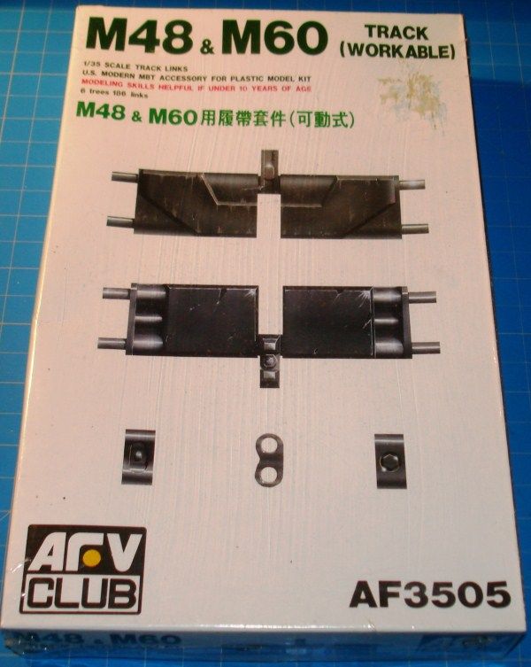 AFV Club 135 M48 & M60 Track Workable #AF3505  