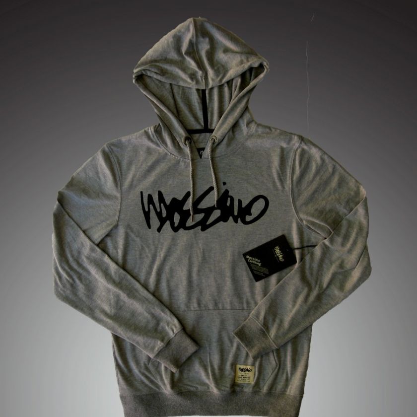 MOSSIMO MENS CLASSIC SCRIPT HOODIE S M L XL +FREE GIFT  