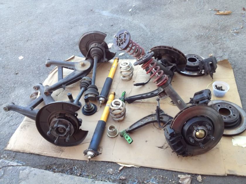 BMW E30 318 325 Complete 5 Lug swap, Coil Over suspension, Big brakes 